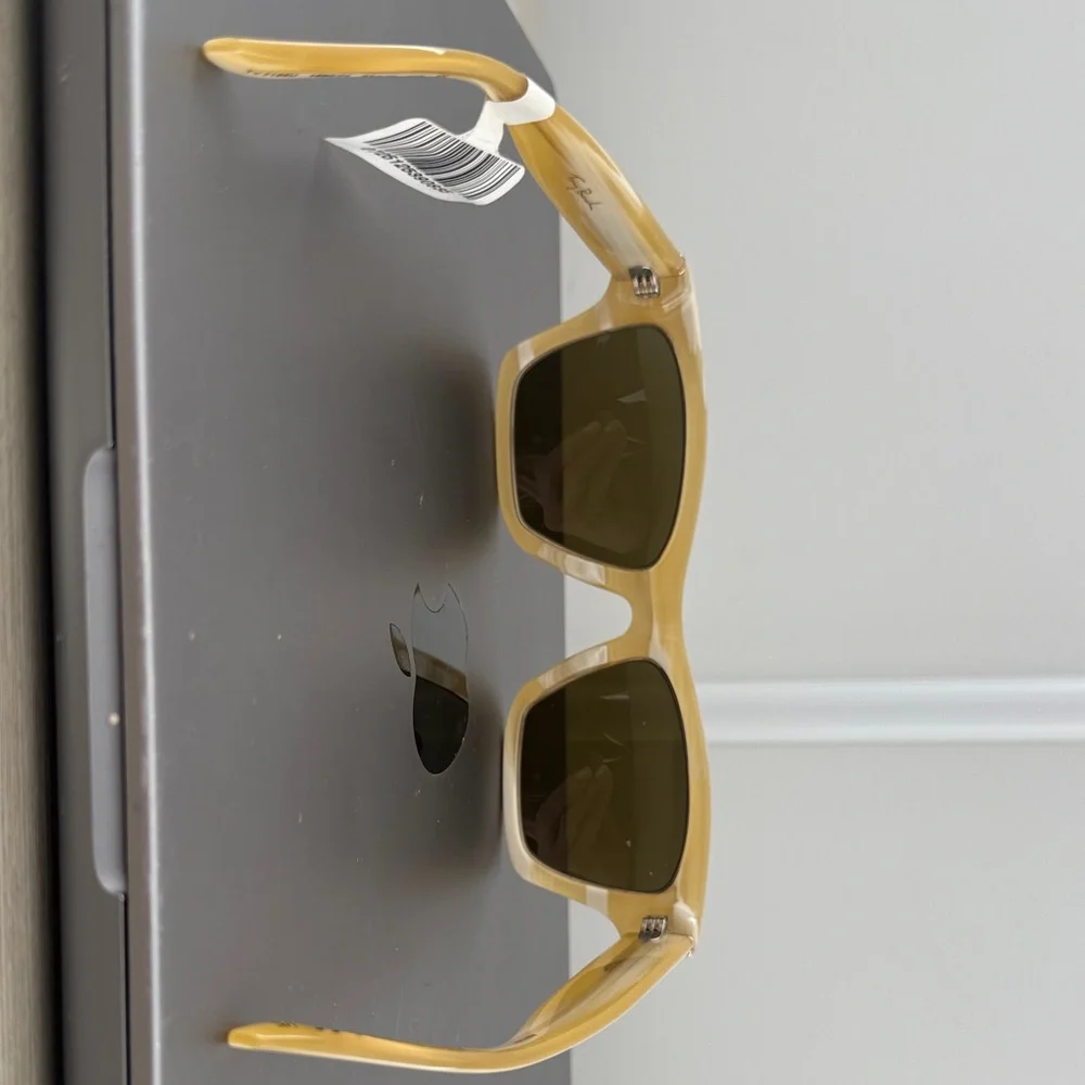 Tory Burch Cream Sunglasses - Picture 3 of 5